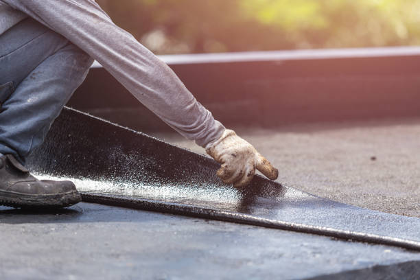Professional Interior Drainage System technician working in Lynchburg, OH